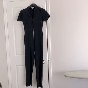 Emory park zipper jumpsuit with packets Small